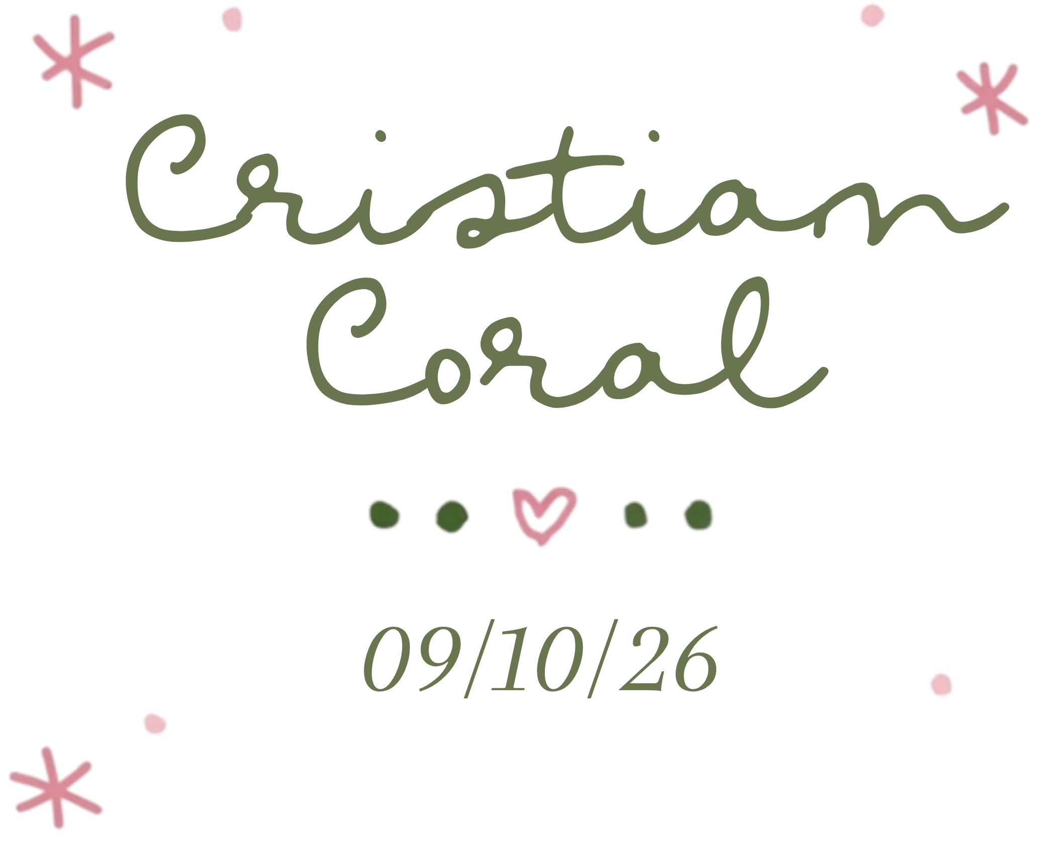 Cristian y Coral 09/10/26